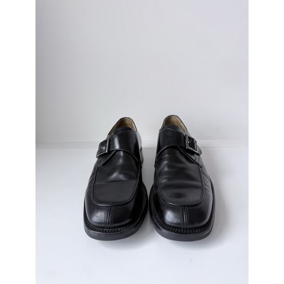 Giorgio Brutini Mens Leather Buckle Monk Strap Dress Shoes Black Size 9 main image 7